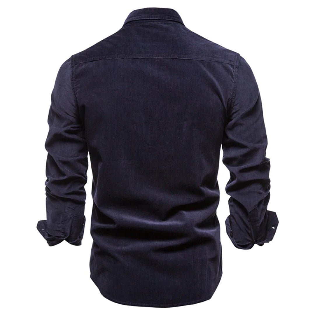 Men's Corduroy Summer Shirt | Breathable, Modern Casual Fit