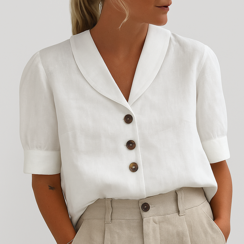 Maglietta estiva leggera da donna | Top a maniche corte dal taglio dritto e morbido | Maglietta basic casual per tutti i giorni in morbida maglia elasticizzata