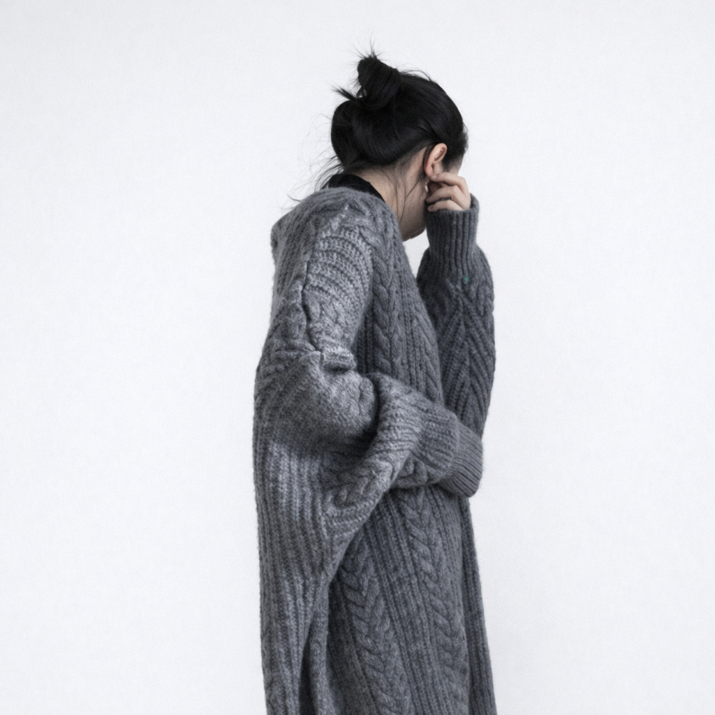 Wool Long Ladies Waistcoat