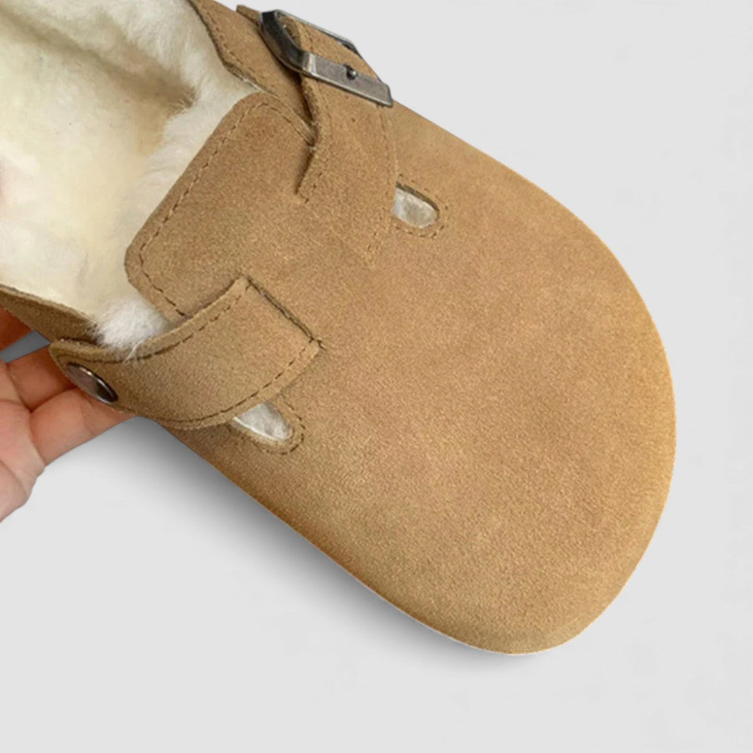 Faux Fur Lined Clogs for Women - Image 4