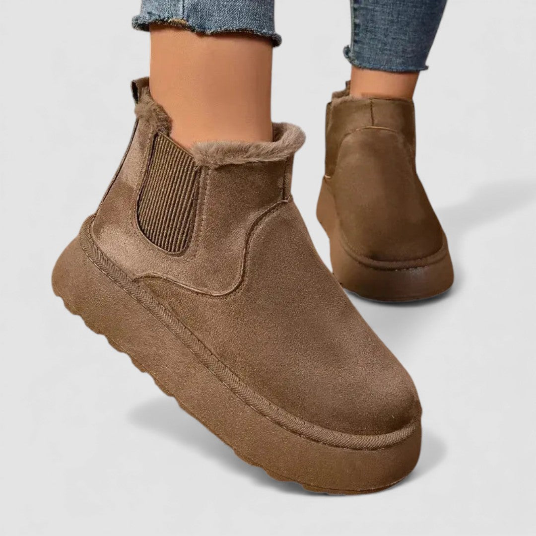 Platform Chelsea Ankle Boots for Women - Image 8