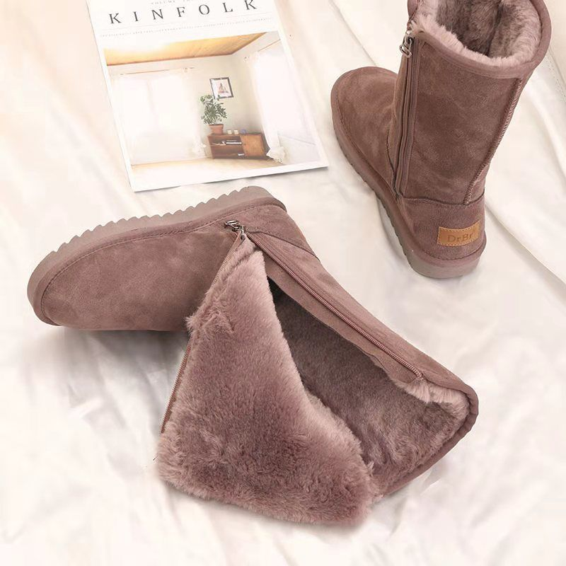Cálidas botas de nieve para mujer - Cómodas botas de invierno con forro suave