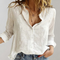 Women's Long Cotton Blouse | Flattering Cut