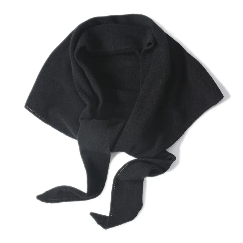 Elegáns női háromszög sál 100% gyapjúból - Meleg és stílusos őszre és télre