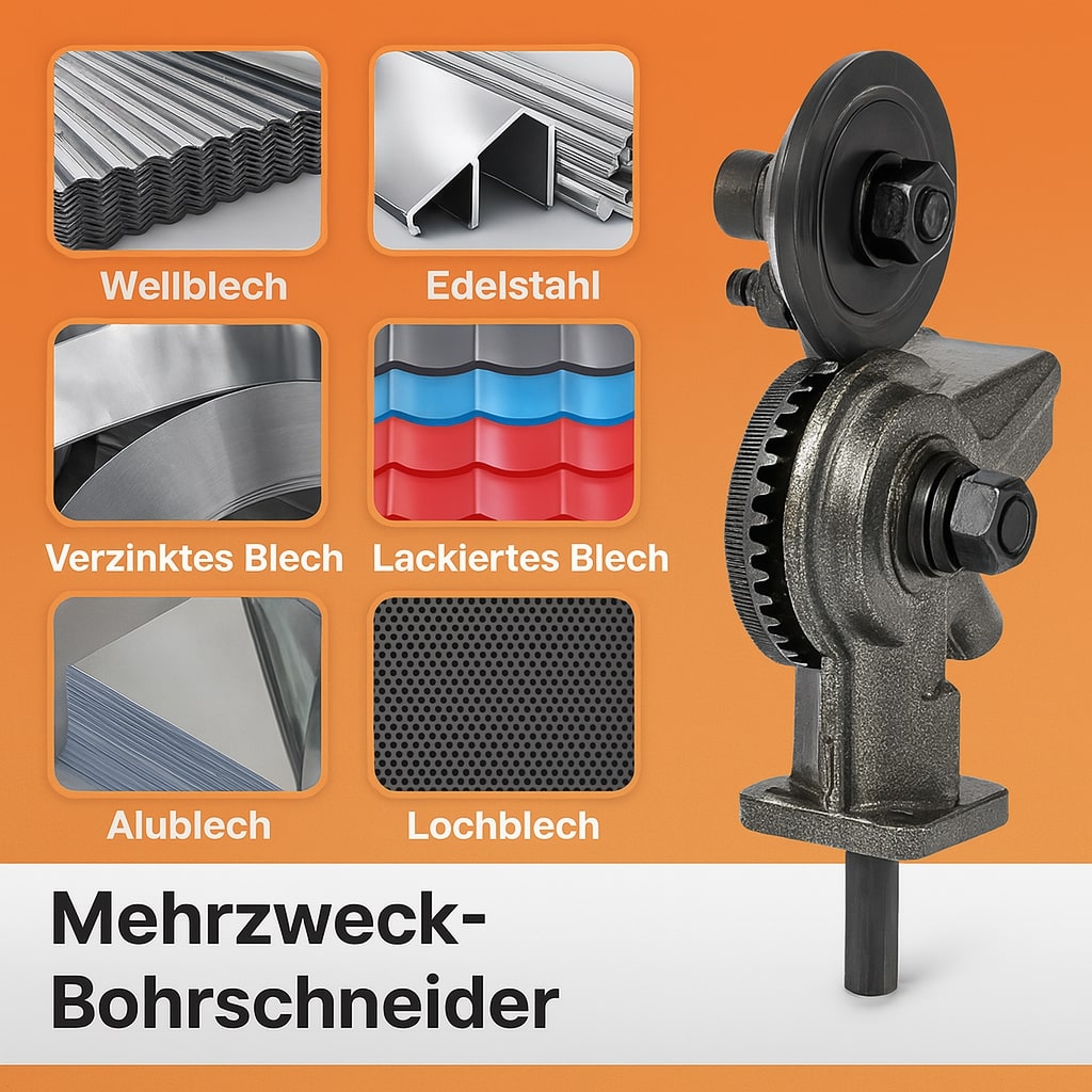 Metal Cutter Drill Attachment for Precise Sheet Metal Cutting