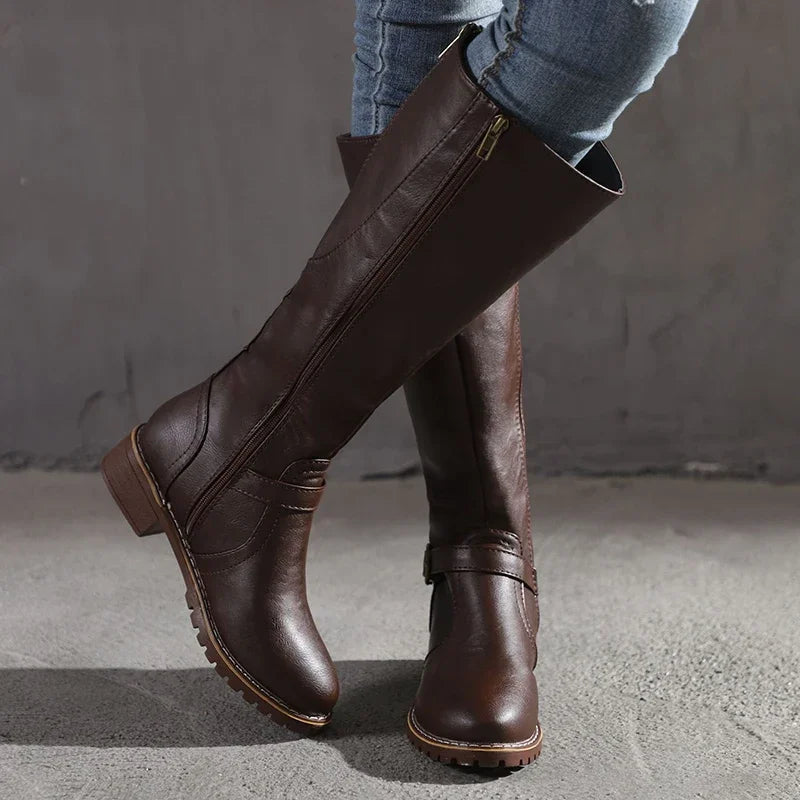 Elysia | Women's Black Boots – Elegant, Comfortable & Versatile Leather Design 1
