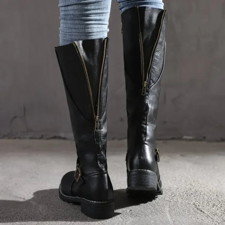 Elysia | Women's Black Boots – Elegant, Comfortable & Versatile Leather Design 3