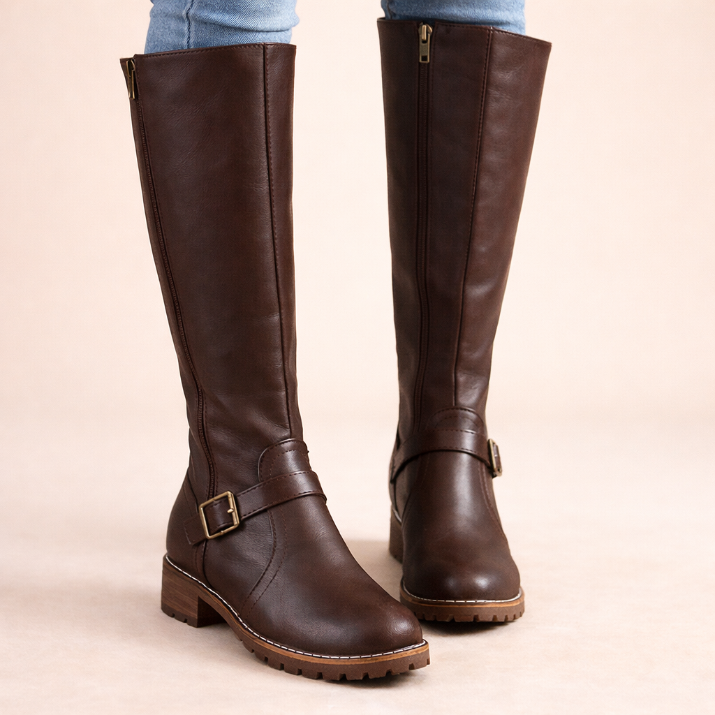 Elysia | Women's Black Boots – Elegant, Comfortable & Versatile Leather Design 4