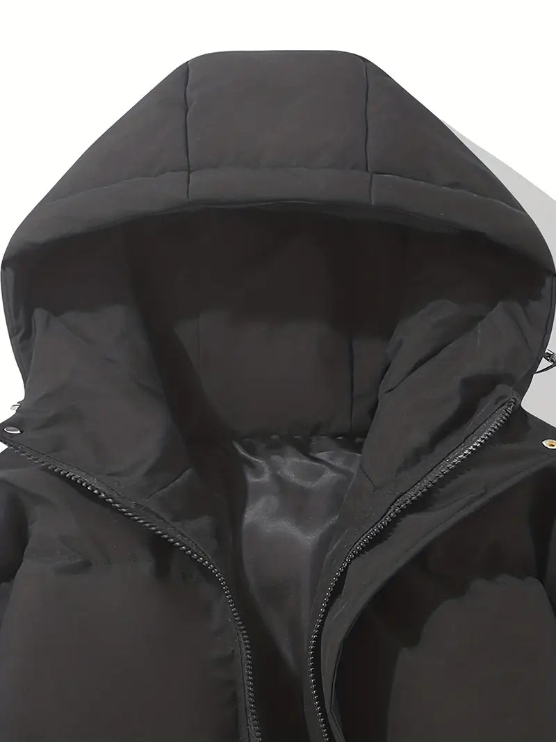 Hooded Quilted Jacket for Women - Image 11