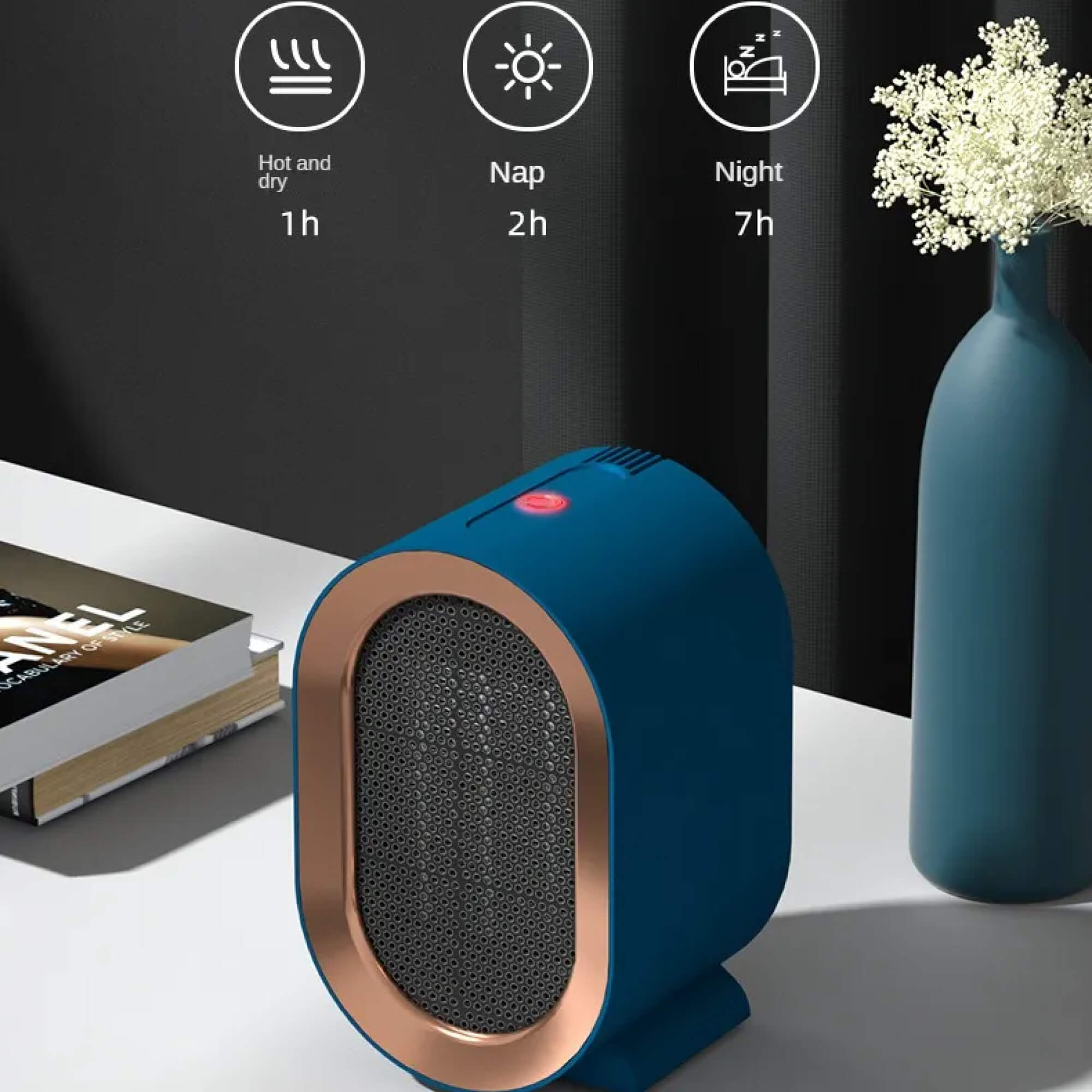 CopperGlow - Hordozható elektromos fűtőtest | Energiahatékony fűtés otthonra
