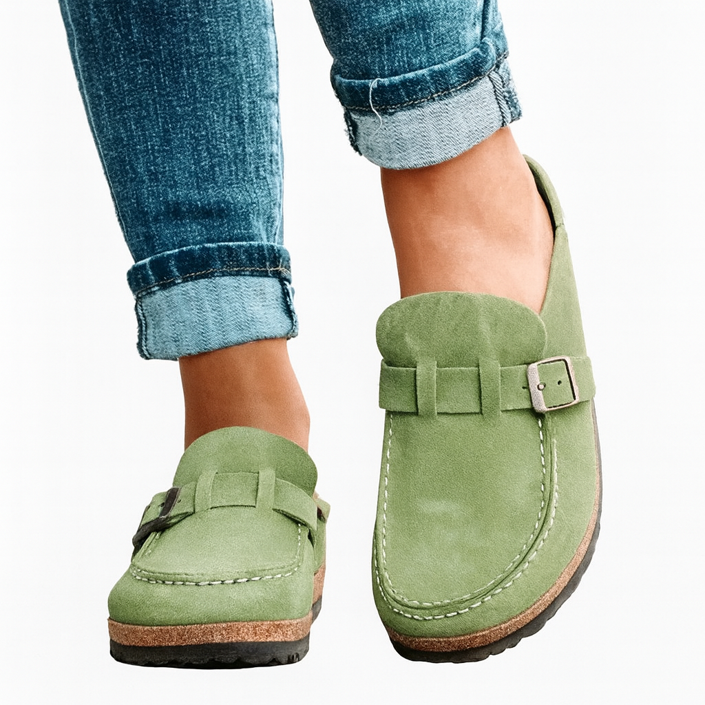 Women's  clogs green