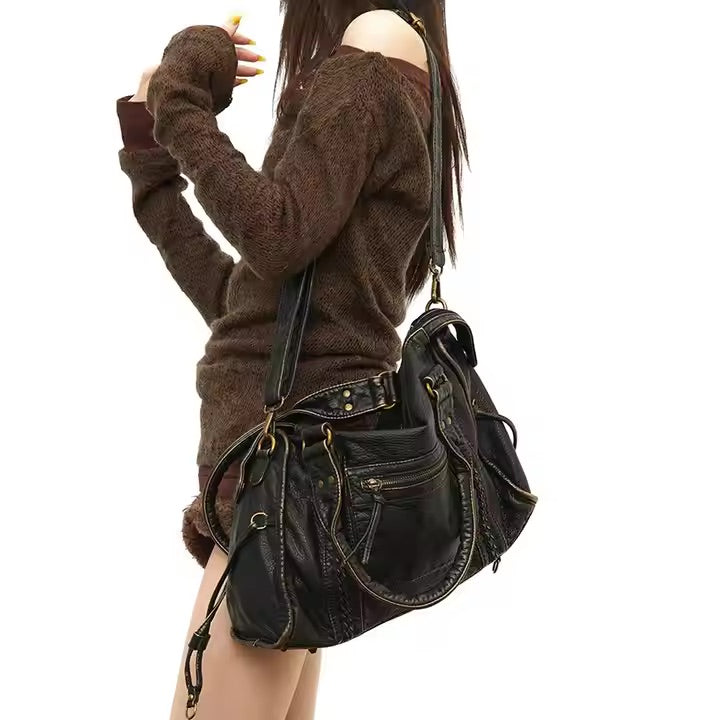 Braided Trim Tote Bag for Women - Image 6