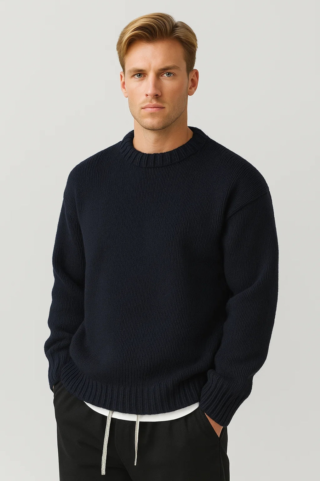 Crew Neck Sweater for Men - Image 5