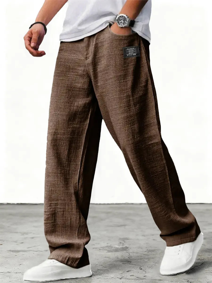 Jose | Relaxed Wide-Leg Linen Trousers 9