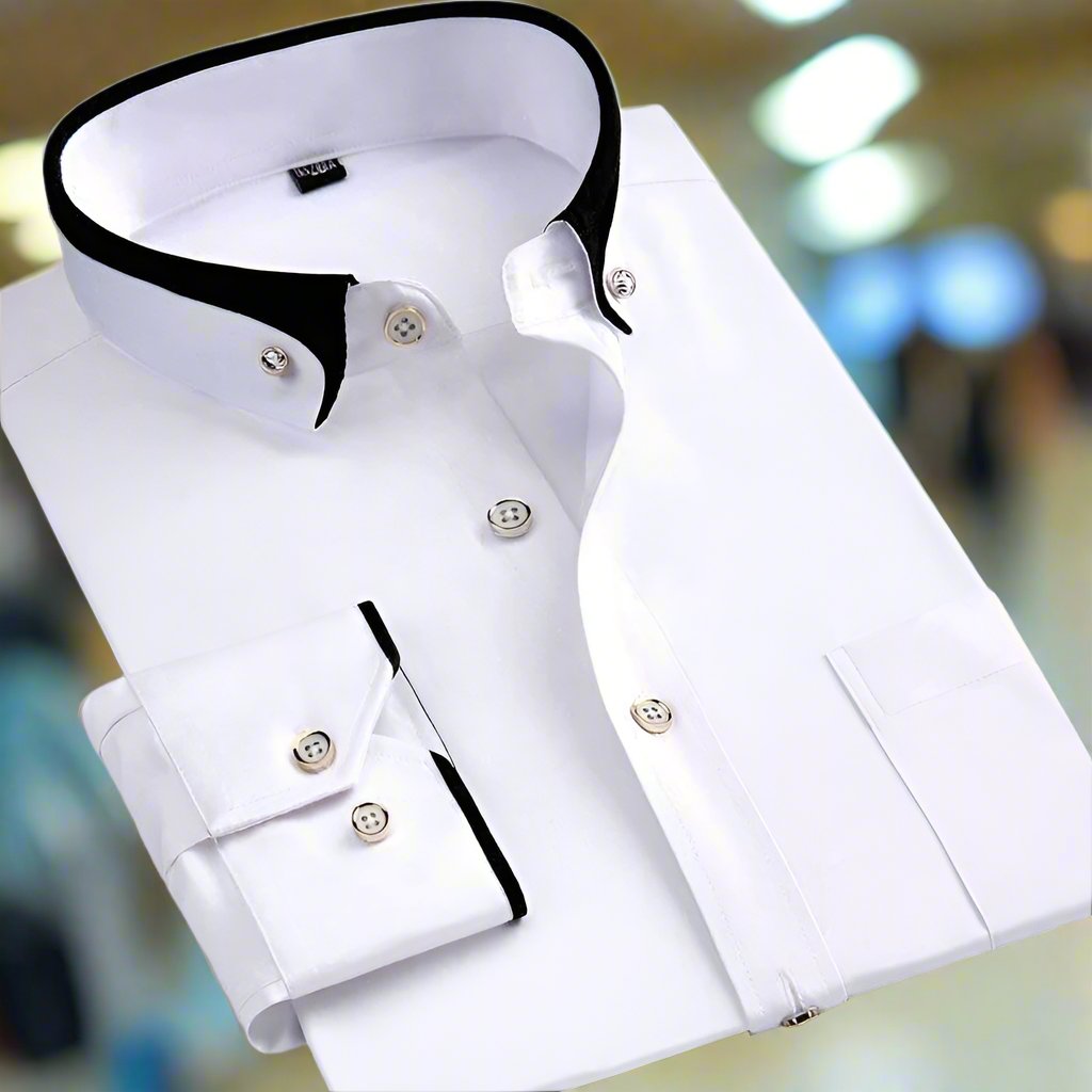 Julian | Premium Long-Sleeve Cotton Shirt for Timeless Style 1