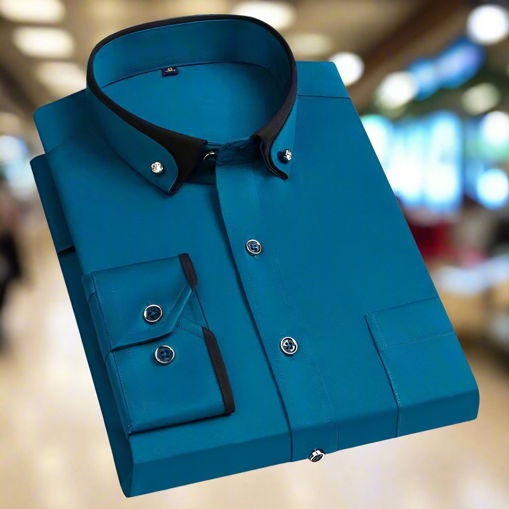 Julian | Premium Long-Sleeve Cotton Shirt for Timeless Style 2