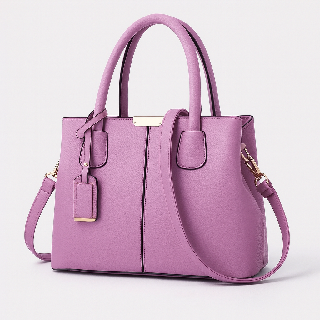 Shoulder bag purple