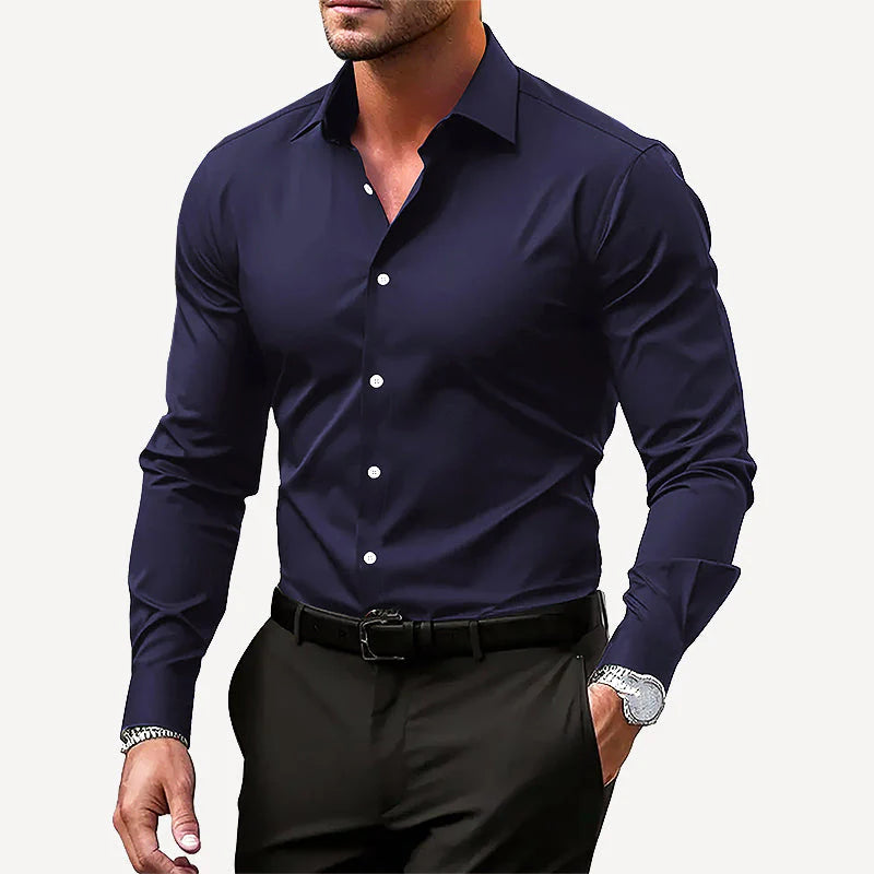 Men’s Slim Fit Formal Dress Shirt