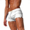 Men's Quick Dry Swimming Trunks with Mesh Lining and Side Slits | Lightweight Athletic Board Shorts for Beach and Pool