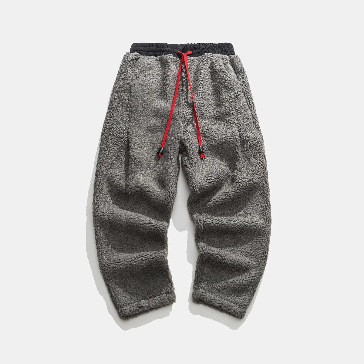 Men's Fleece Sweatpants for Lounging with Relaxed Fit 4