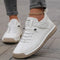 Women's Orthopedic Slip-On Sneakers | Comfortable Leather Walking Shoes with Wide Toe Box and Cushioned EVA Sole for All-Day