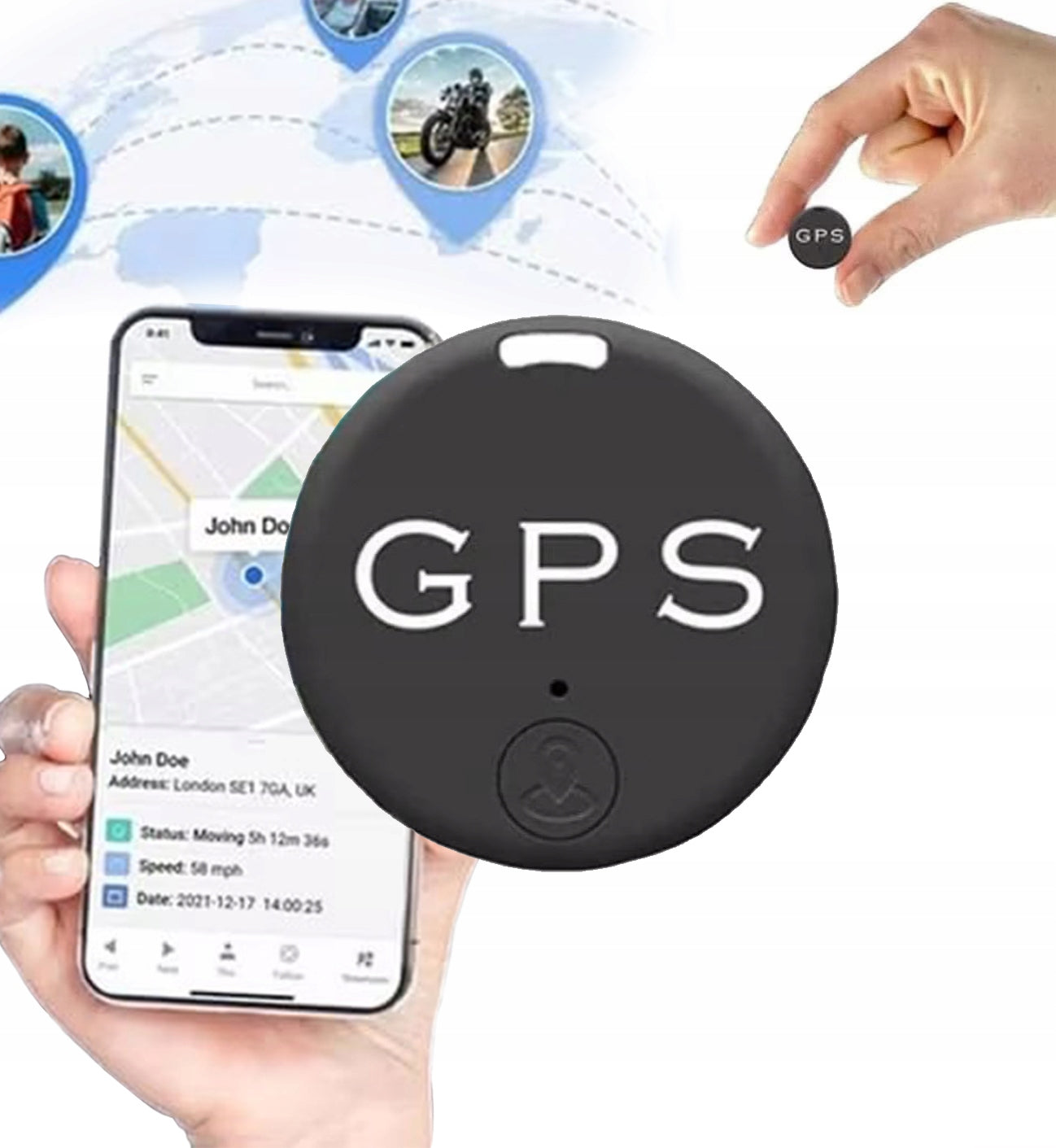 GPS Tracker Mini Magnetické zariadenie v reálnom čase