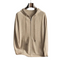 Full Zip Knit Hoodie για άνδρες