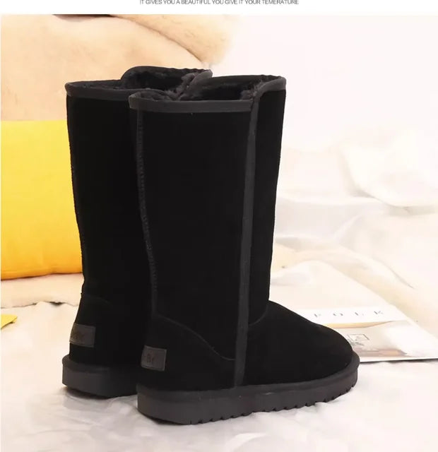 Cálidas botas de nieve para mujer - Cómodas botas de invierno con forro suave