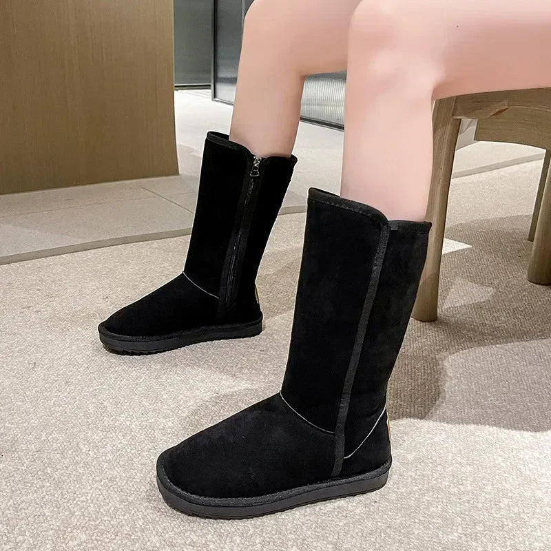 Cálidas botas de nieve para mujer - Cómodas botas de invierno con forro suave