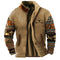 Chaqueta de forro polar suave para hombre con un diseño informal atemporal