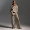 Collared Knitwear Sweater for Women
