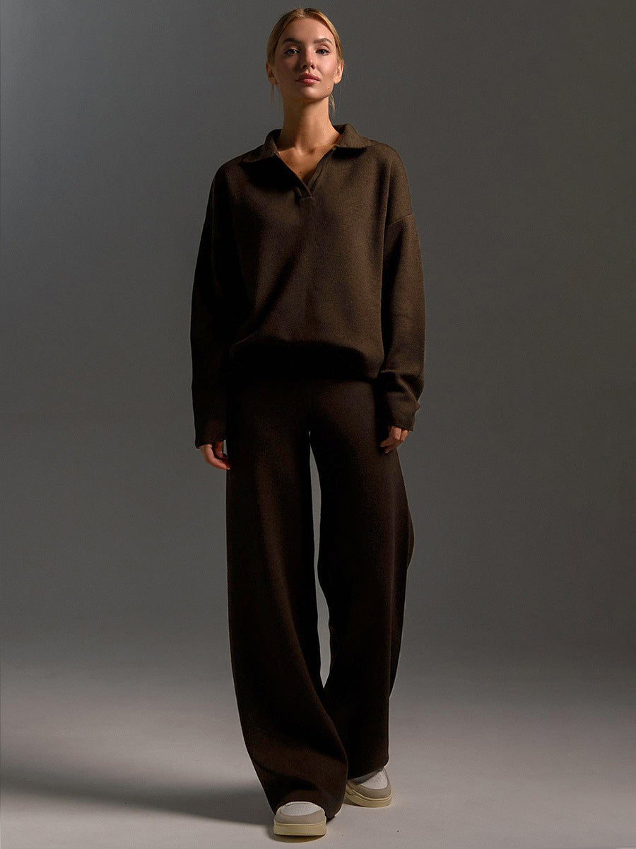 Wide Leg Pants Set for Women - Image 5
