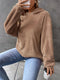 Felpa da donna con cappuccio - Pullover in pile - Modello corto - Vestibilità comoda - Maniche lunghe