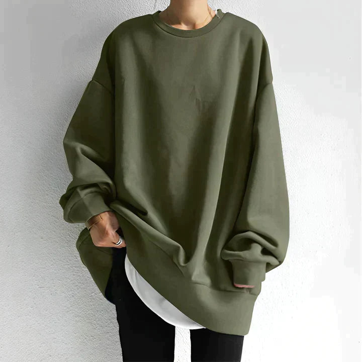 Sweter z dzianiny w dużym rozmiarze