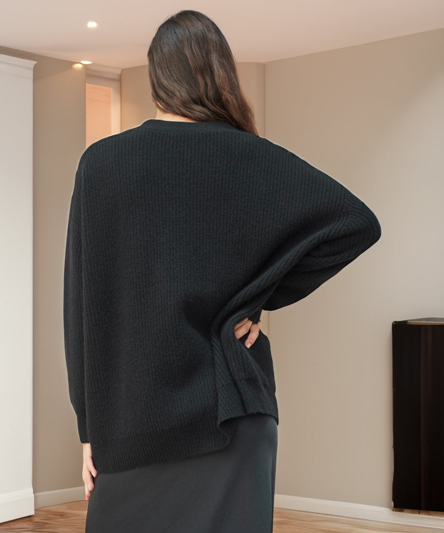 Cárdigan oversize con detalles de botones para mayor calidez
