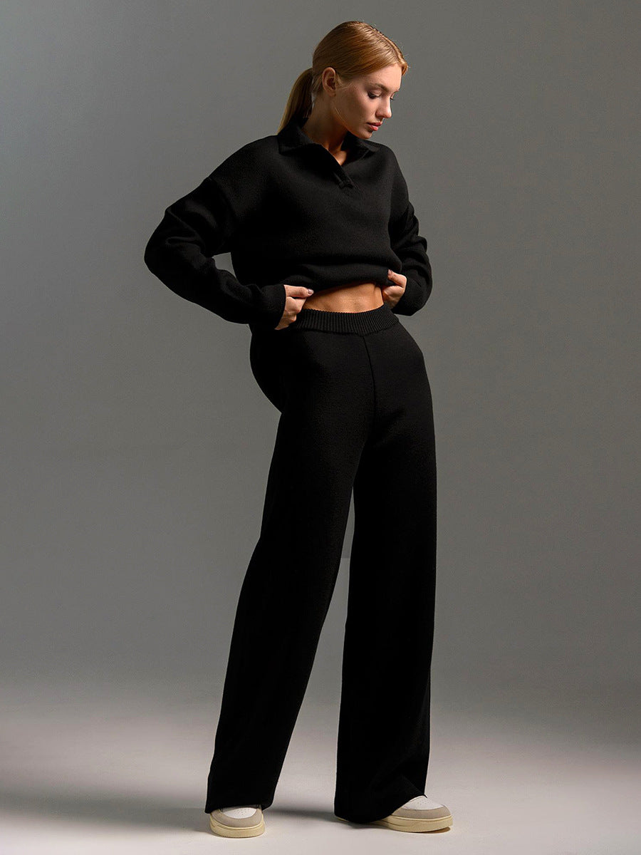 Collared Knitwear Sweater for Women - Image 2