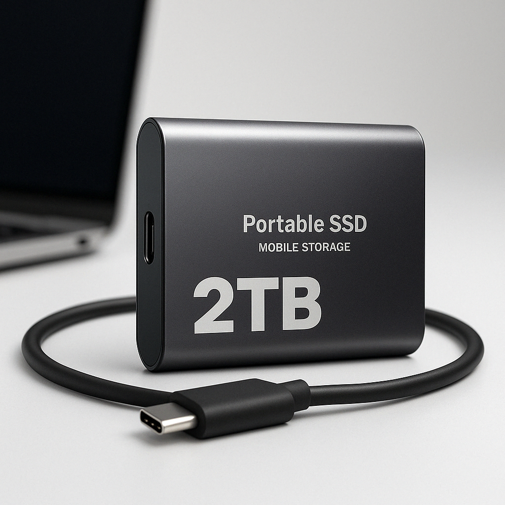 External SSD 2TB – High-Speed USB-C Storage