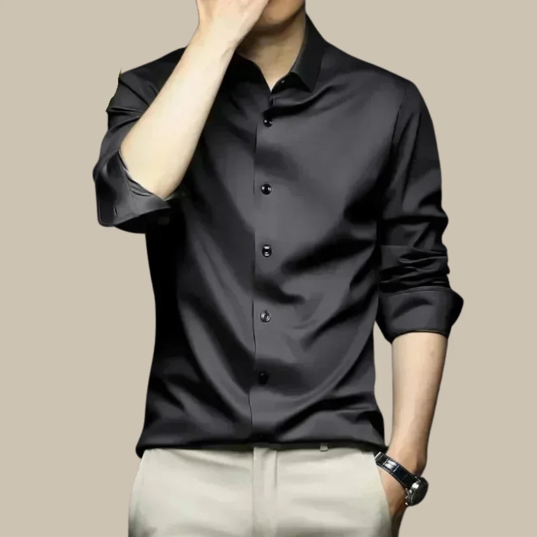 Men’s Silk Dress Shirt