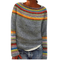 Finley Sweater | Kolorowy sweter z dzianiny wełnianej Fair Isle