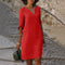Robe d'été pour femme | Robe chic et décontractée pour le quotidien et les vacances | Tenue d'été confortable en tissu léger et doux