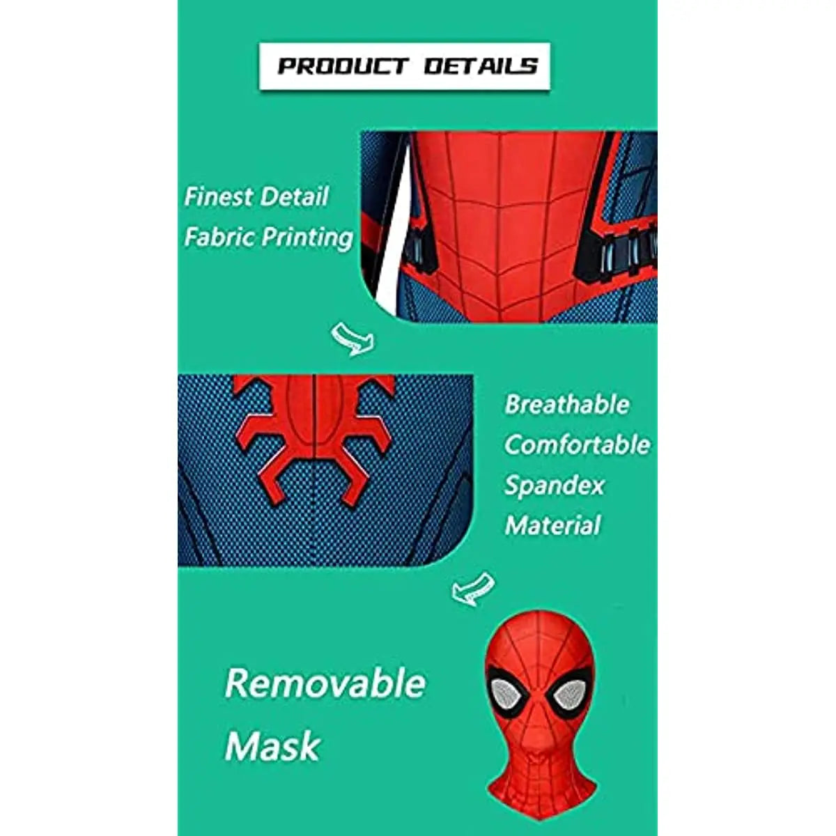 Costum Spider-Man - costum de supererou pentru copii