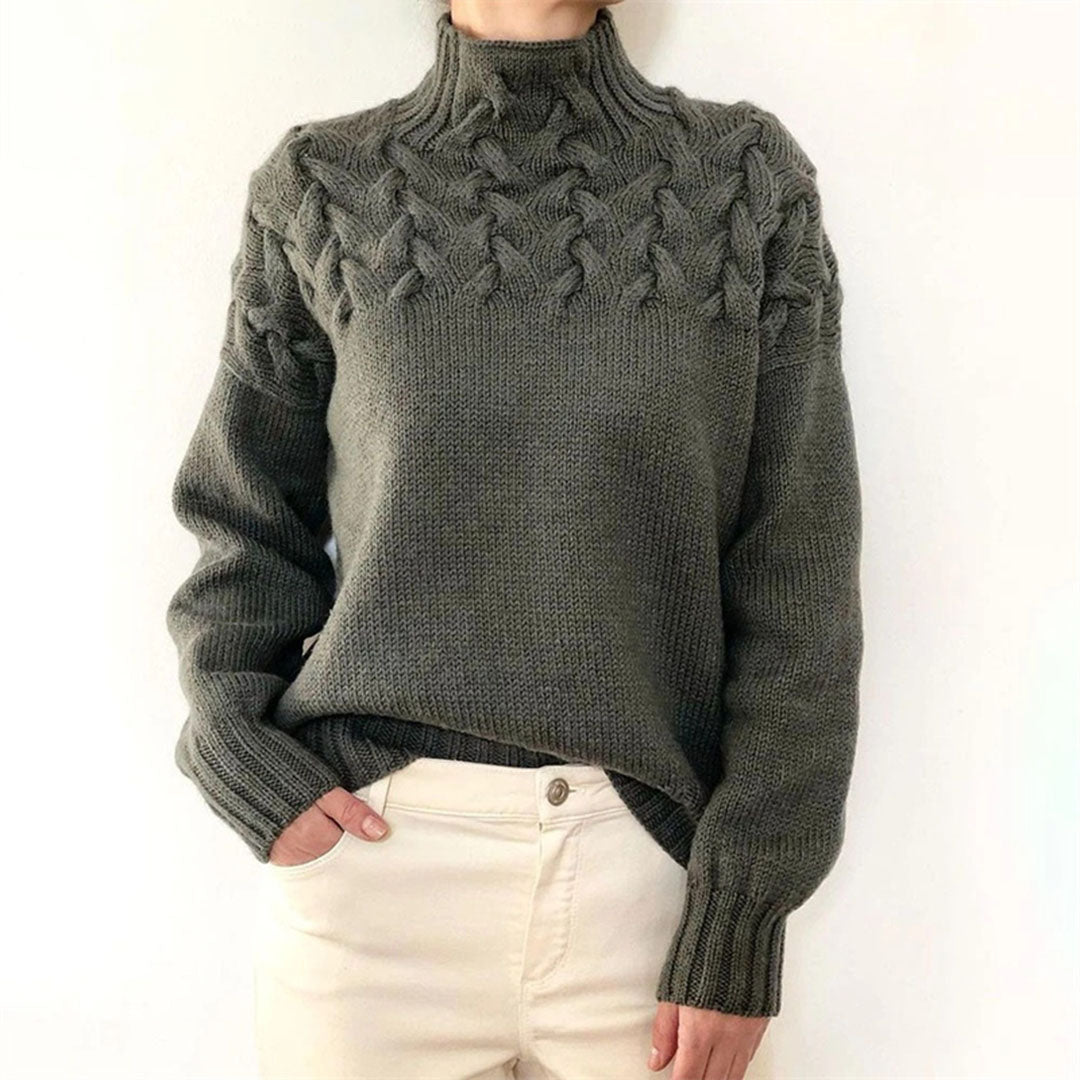 Női oversize garbó | Magas nyakú
