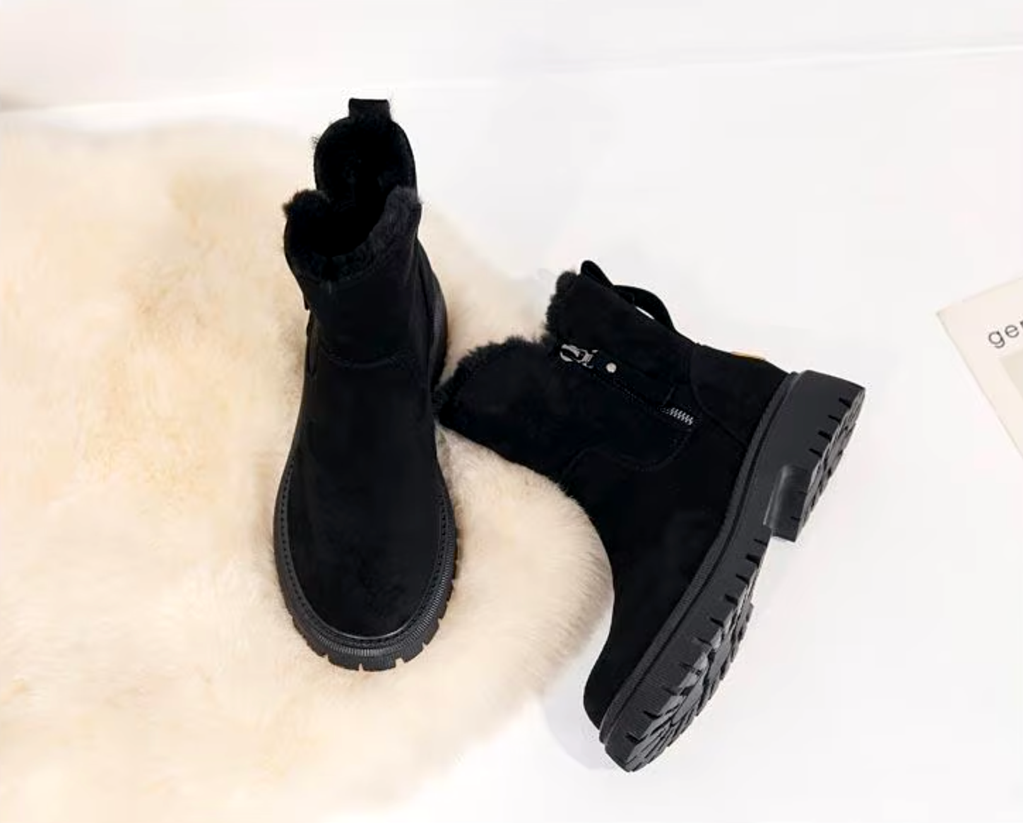 Lug Sole Ankle Boots for Women - Image 10