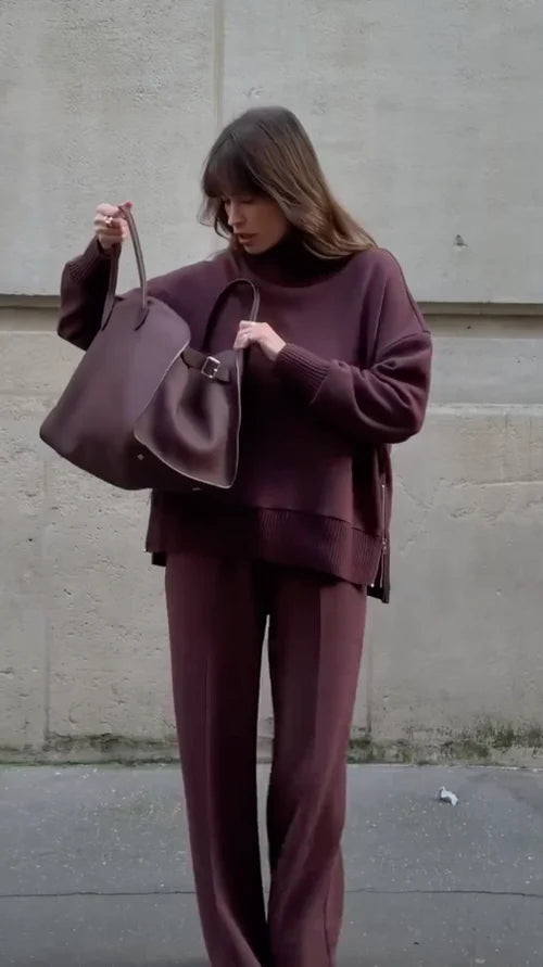 Ensemble de vêtements de détente Lina pour femmes - Le confort et l'élégance pour la maison