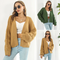 Lujoso jersey de mujer, de manga larga y cálido