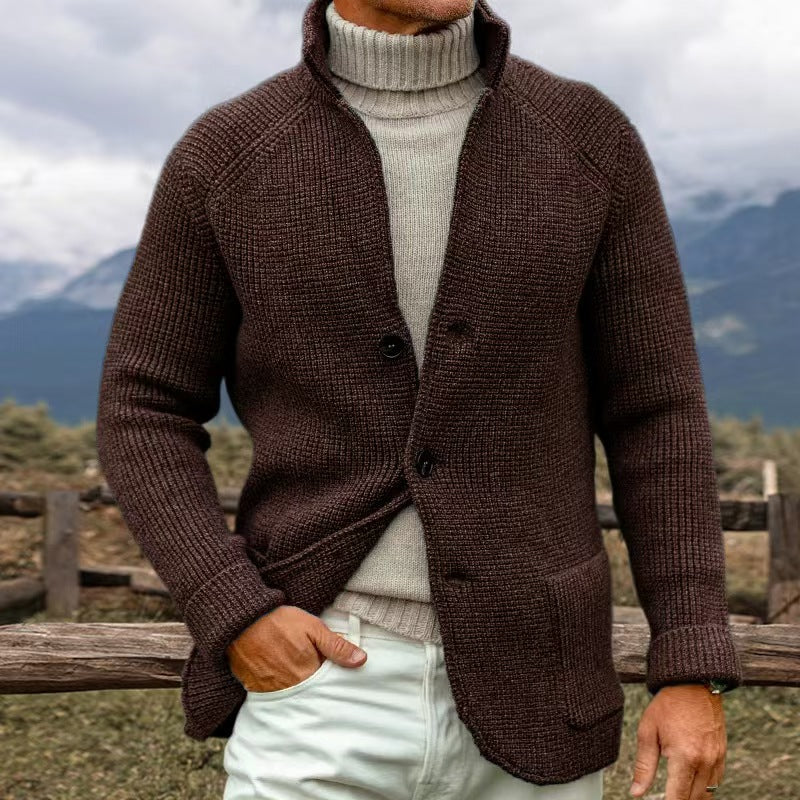 Men's Modern Winter Cardigan
