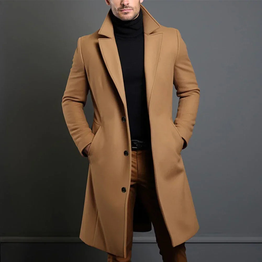Cappotto lungo alla moda | Design senza tempo