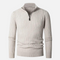 Pulover Quarter-Zip Ribbed pentru bărbați
