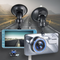 Dual Dash Cam Front and Rear 1080p Car Camera with Night Vision, 170° Wide Angle Lens, G-Sensor and Parking Monitor Mode