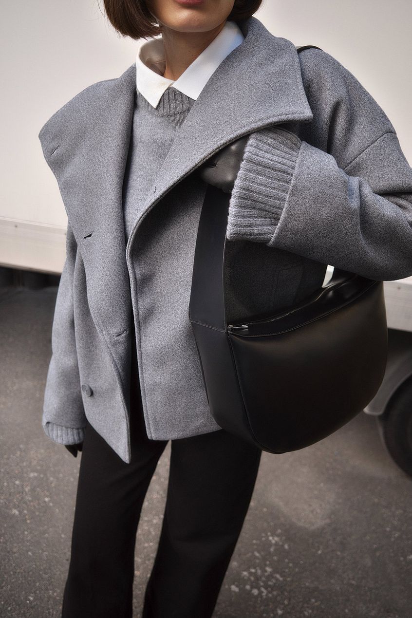Double Breasted Short Coat for Women - Image 3